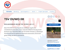 Tablet Screenshot of duwo08.de